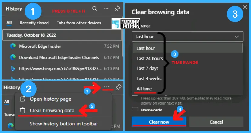 4 Methods to Enable Edge Auto Delete Browsing History - Fig.5