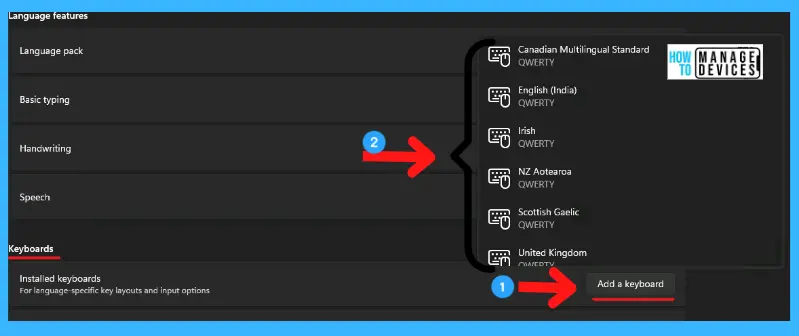 Best Ways to Change Keyboard Layouts | Windows 11 (22H2) -Fig.6