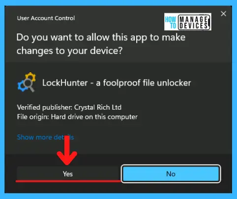 Unlock Windows 11 Files using Lock Hunter Application -Fig.8