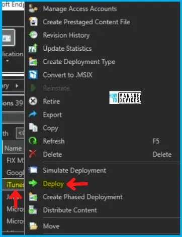 Apple iTunes Deployment Using SCCM Fig. 13