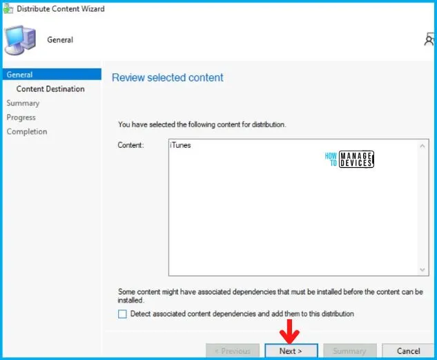 Apple iTunes Deployment Using SCCM Fig. 8