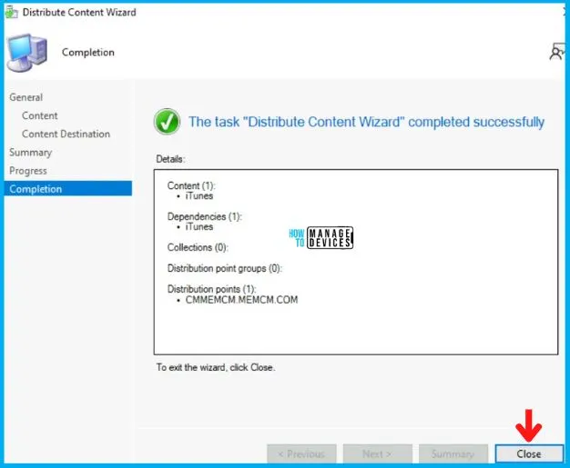 Apple iTunes Deployment Using SCCM Fig. 12