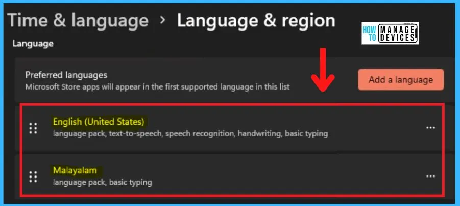 How to Install Additional Language in Windows 11| Keyboard Layout fig. 7