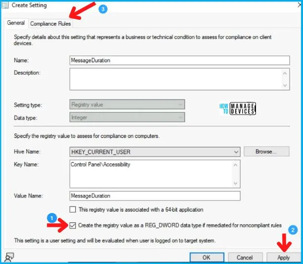 Update Balloon Tips Duration Using SCCM CI 1.3 Fig.7