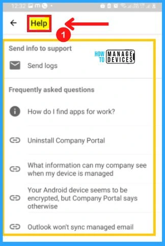 How to Install and Use Microsoft Intune Company Portal App on Windows 11 and Android | Uninstall fig. 28