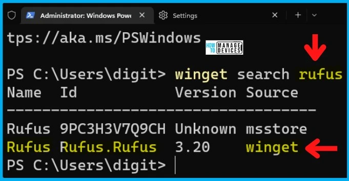 Create Rufus Bootable USB Drive for Windows 11 Fig. 5.1