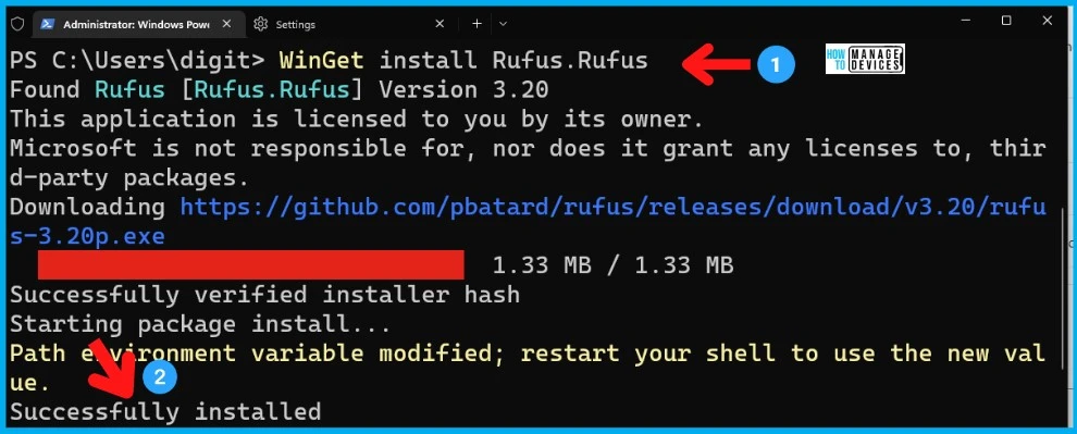 Create Rufus Bootable USB Drive for Windows 11 Fig. 5.2