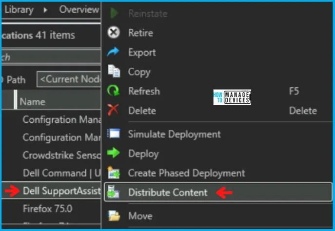 Dell SupportAssist Deployment Using SCCM | MSI Guide Fig. 7