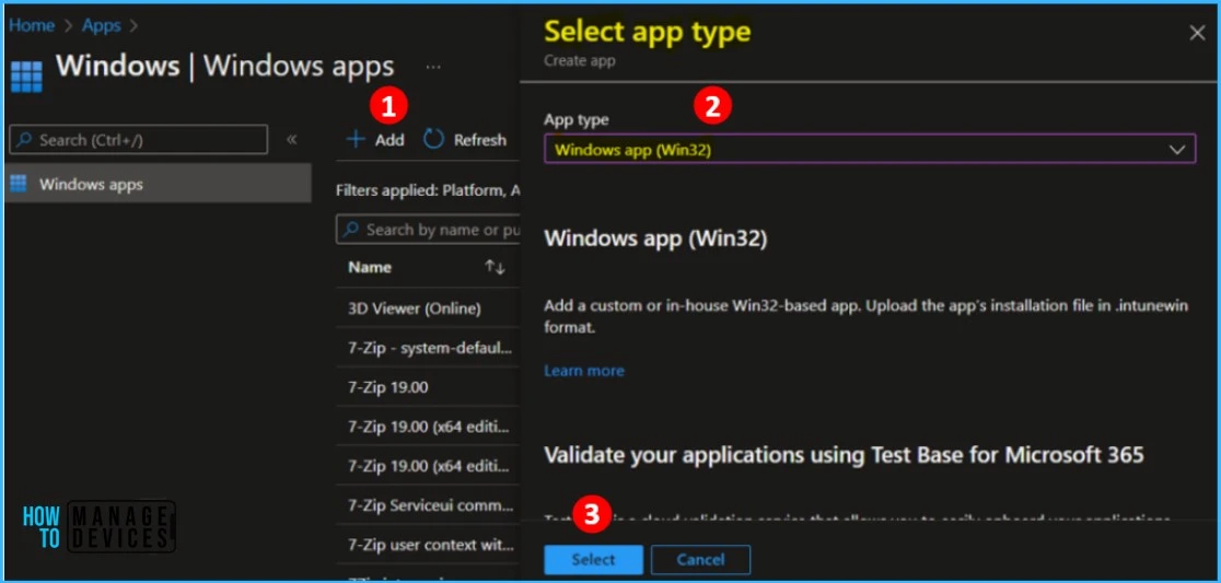 Deploy VBScript for Intune Application Installation Fig.3