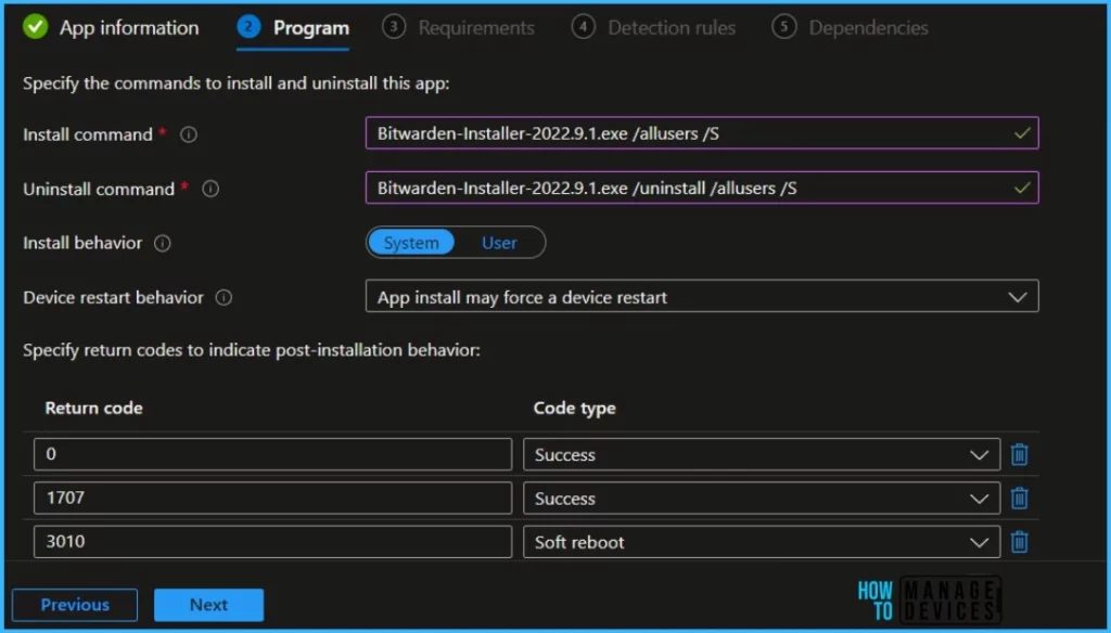 Program - Deploy Bitwarden Password Manager using Intune 5