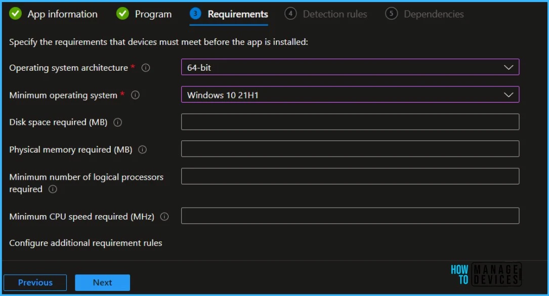 HTMD Newsletter from 3rd to 7th April 2023 5 Set Minimum OS Version for Win32 Apps Deployment from Intune 3rd to 7th April 2023 - fig.4