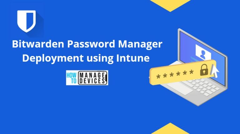 Deploy Bitwarden using Intune