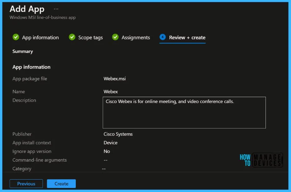 Review – Easily Deploy Webex using Intune 7