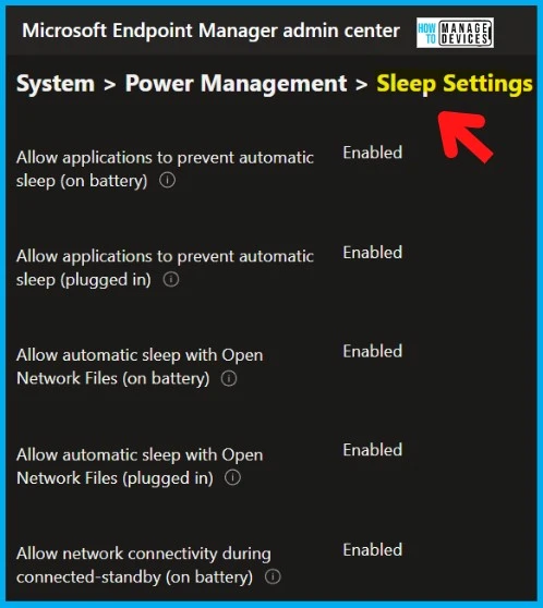 Enable Power Optimization Options on Windows 11 Intune Policy Settings 4