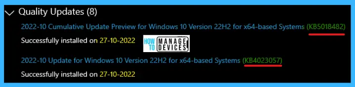 New Features of Windows 10 22H2 | Issues Fixed - Fig.5