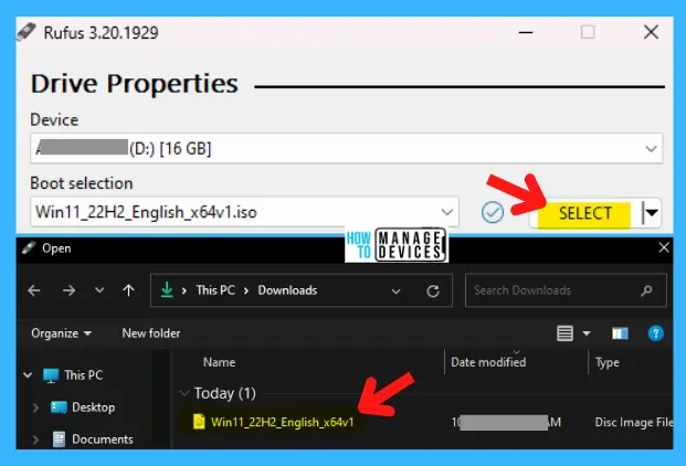 Create Rufus Bootable USB Drive for Windows 11 -Fig.10