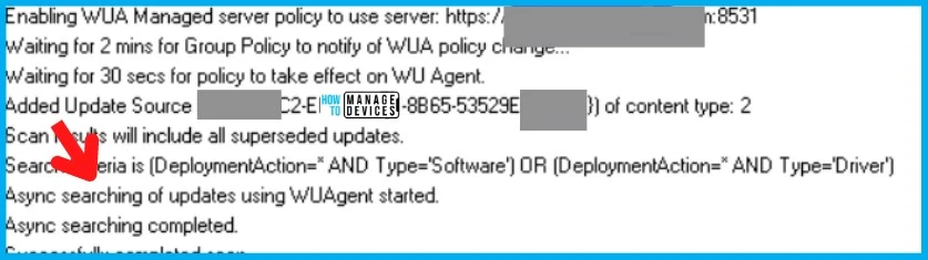 FIX Windows Update error 0x8024044a SCCM Scan Failed 0x80244017 Fig. 4