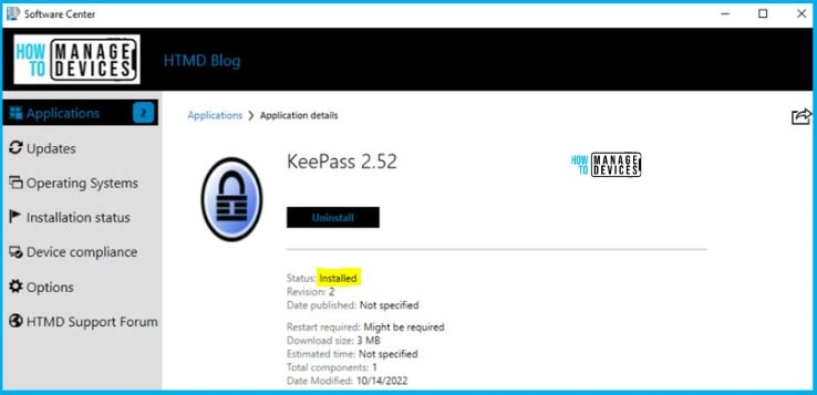 Deployment of KeePass Using SCCM | Deploy MSI File Fig. 20