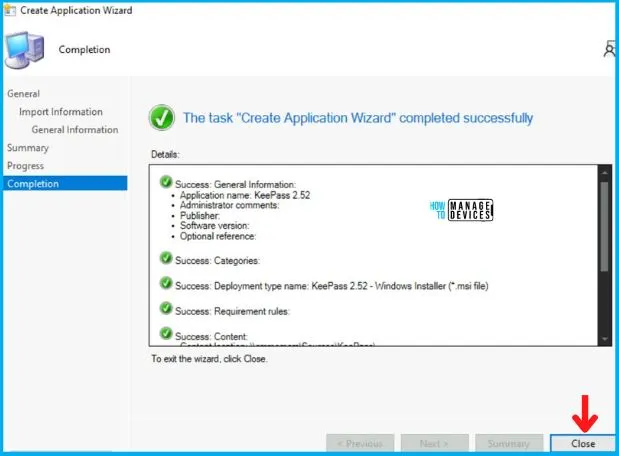 Deployment of KeePass Using SCCM | Deploy MSI File Fig. 5