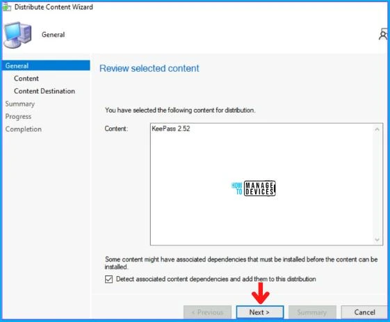 Deployment of KeePass Using SCCM | Deploy MSI File Fig. 8