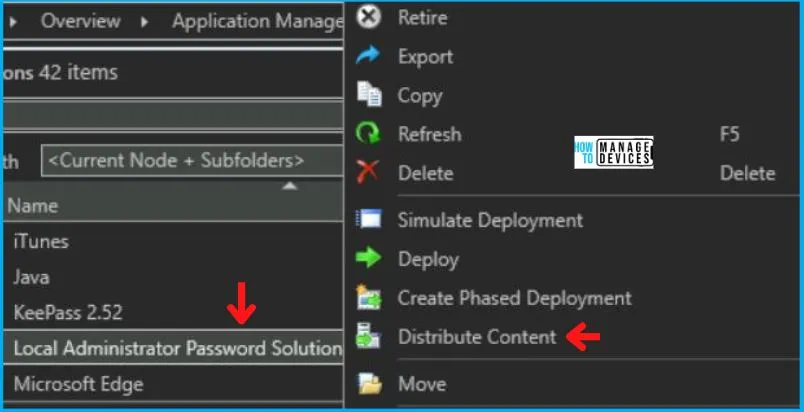 Deployment of LAPS using the SCCM Application Model Fig. 7