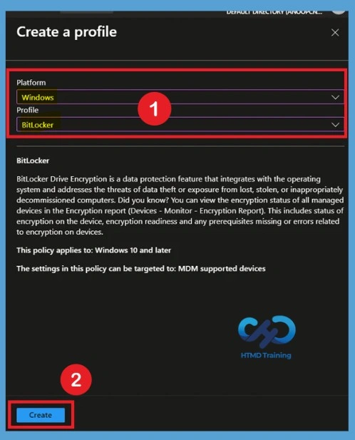 Deploy BitLocker Encryption to Protect Data on Windows Devices using Microsoft Intune 3 Deploy BitLocker Encryption to Protect Data on Windows Devices using Microsoft Intune-Fig.2