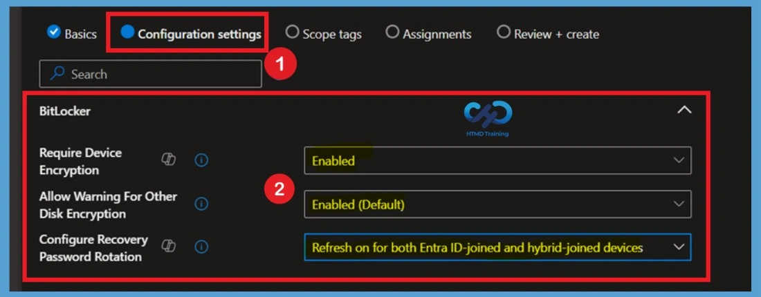 Deploy BitLocker Encryption to Protect Data on Windows Devices using Microsoft Intune 6 Deploy BitLocker Encryption to Protect Data on Windows Devices using Microsoft Intune-Fig.5