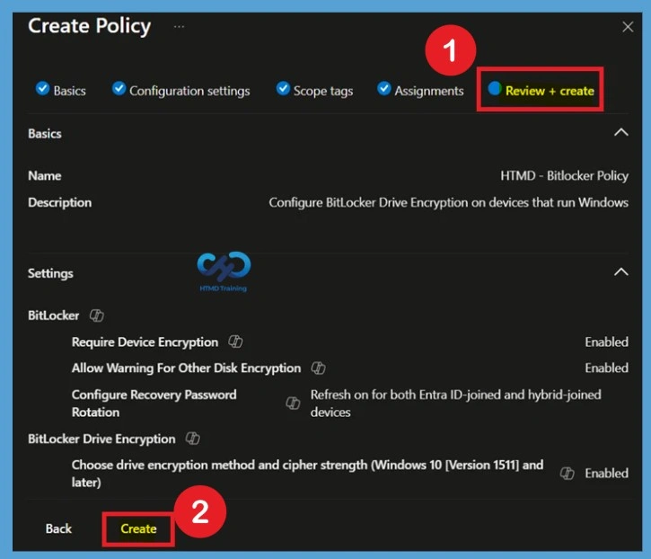 Deploy BitLocker Encryption to Protect Data on Windows Devices using Microsoft Intune 10 Deploy BitLocker Encryption to Protect Data on Windows Devices using Microsoft Intune-Fig.9