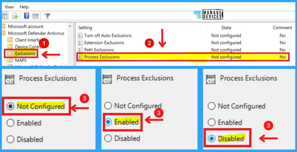 Microsoft Defender Antivirus in Windows 11 | Windows Settings | Group Policy | Intune Policy fig. 33