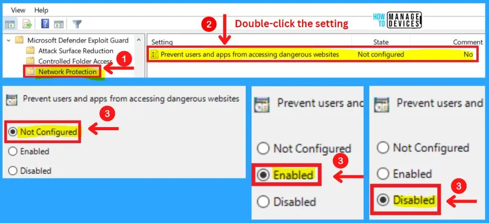 Microsoft Defender Antivirus in Windows 11 | Windows Settings | Group Policy | Intune Policy fig. 43