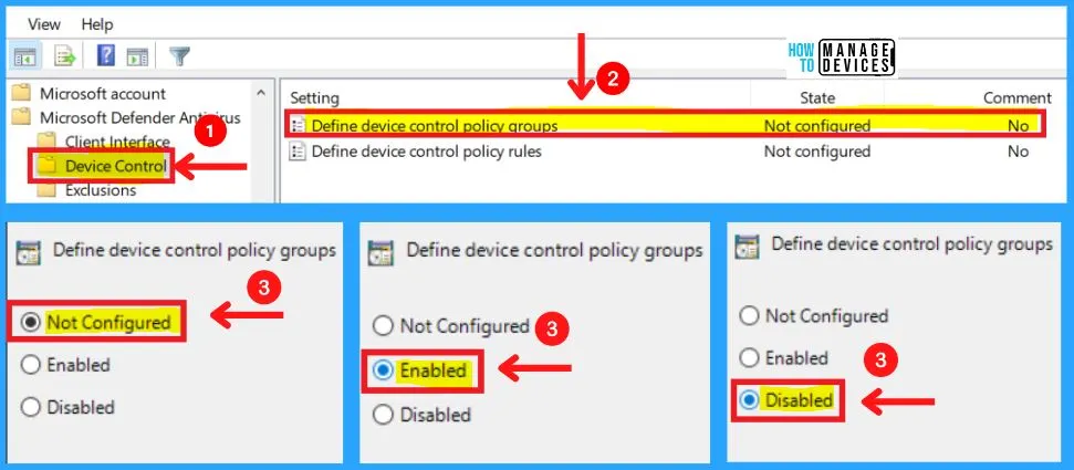 Microsoft Defender Antivirus in Windows 11 | Windows Settings | Group Policy | Intune Policy fig. 28