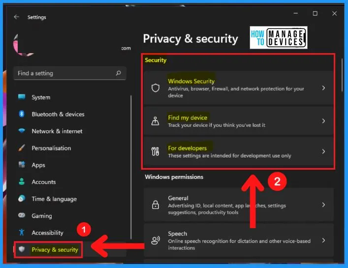 Microsoft Defender Antivirus in Windows 11 | Windows Settings | Group Policy | Intune Policy fig. 2