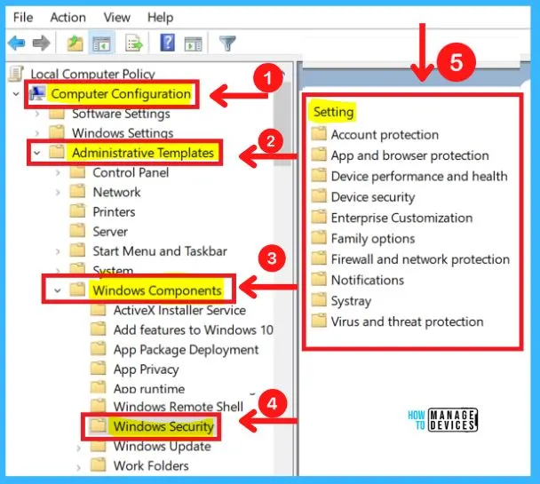 Security Settings for Windows 11 Hardening options fig. 4