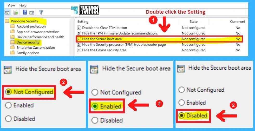 Security Settings for Windows 11 Hardening options fig. 11