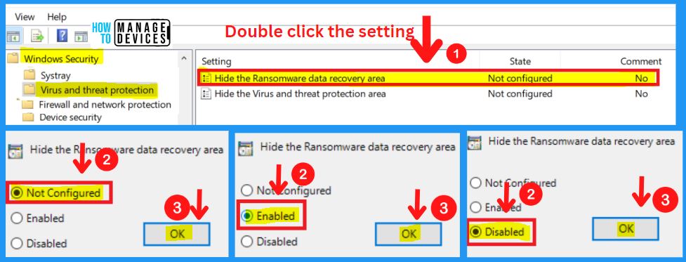 Security Settings for Windows 11 Hardening options fig. 26