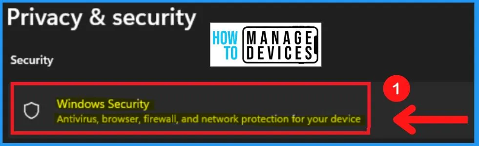 Microsoft Defender Antivirus in Windows 11 | Windows Settings | Group Policy | Intune Policy fig. 3