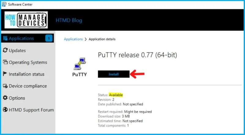 Putty Deployment Guide Using SCCM Fig.18