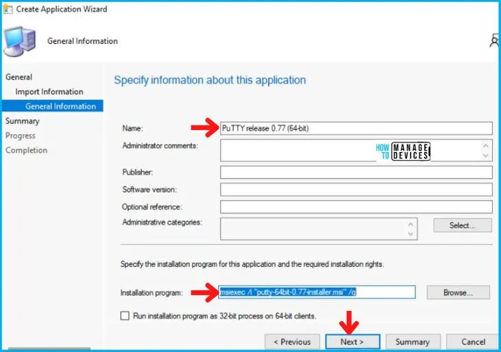 Putty Deployment Guide Using SCCM Fig.4