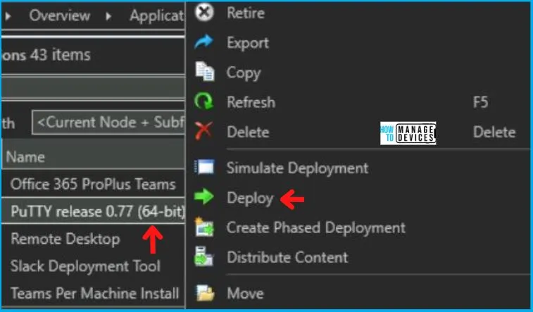 Putty Deployment Guide Using SCCM Fig.12