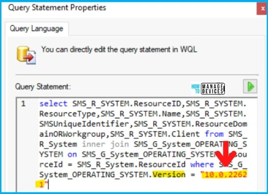 SCCM Collection for Windows 11 22H2 Device Fig. 5