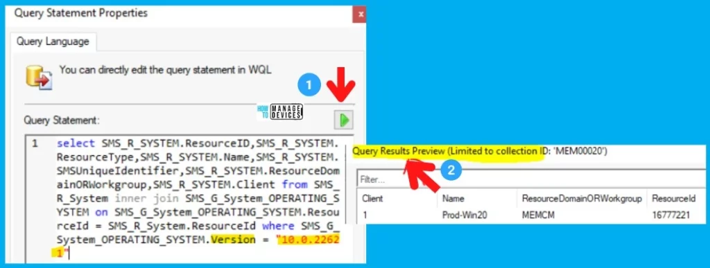 SCCM Collection for Windows 11 22H2 Device Fig. 6