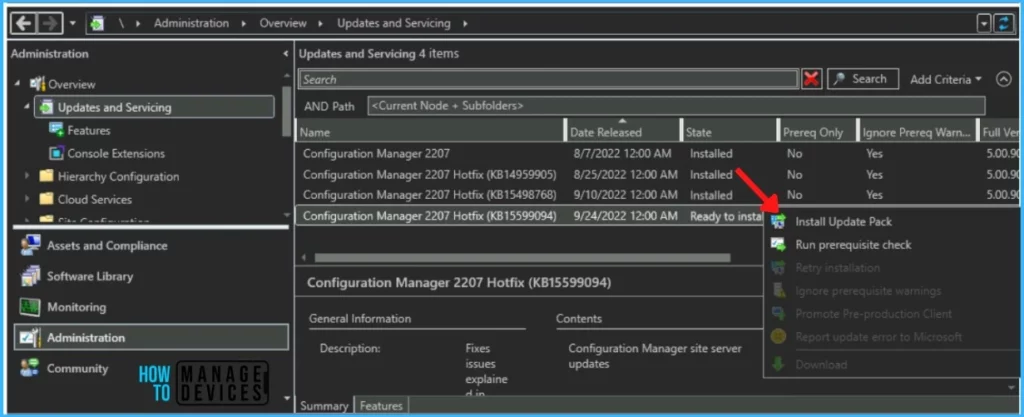 Install SCCM Hotfix KB15599094 - SCCM Hotfix KB15599094 NTLM Client Installation Update 2