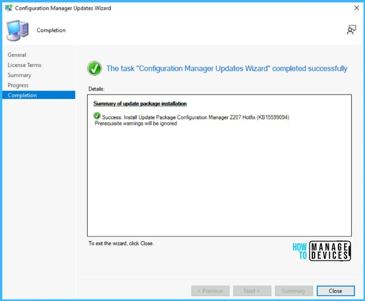 Install SCCM Hotfix KB15599094 - SCCM Hotfix KB15599094 NTLM Client Installation Update 6