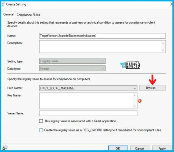 SCCM Configuration Item to find Windows 11 device is blocked from an upgrade Fig.6