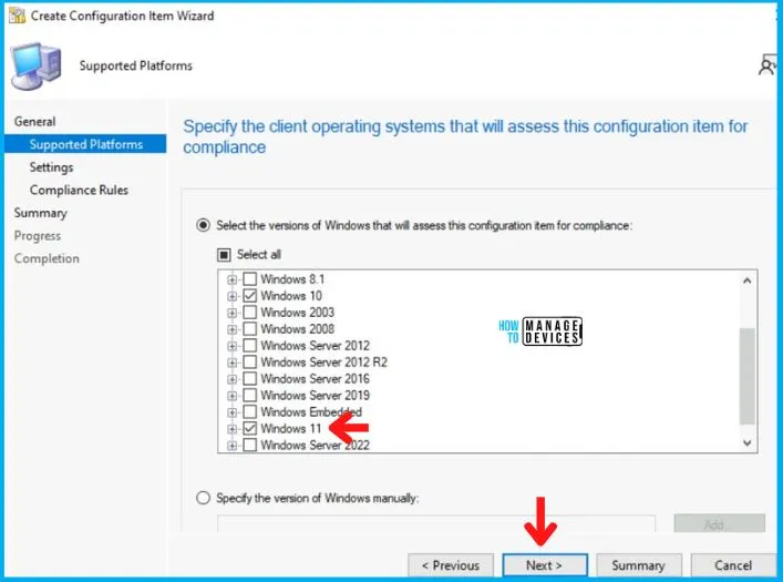 SCCM Configuration Item to find Windows 11 device is blocked from an upgrade Fig.4