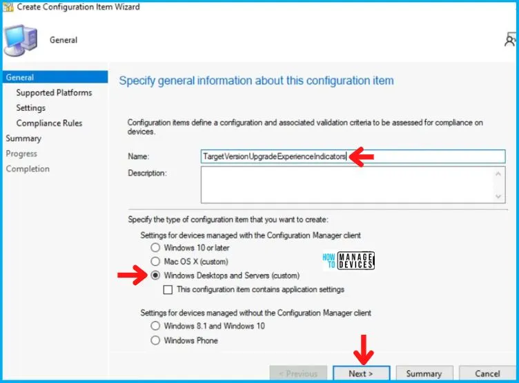 SCCM Configuration Item to find Windows 11 device is blocked from an upgrade Fig.3