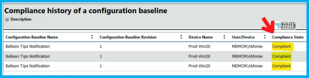 Update Balloon Tips Duration using SCCM Configuration Item CI CB Fig. 20