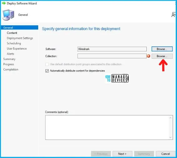 Deployment of Wireshark Using SCCM Application Model Fig.13