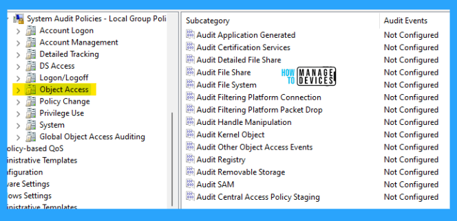 Configure Audit Policies in Windows 11 using GPO or Intune -Fig.8