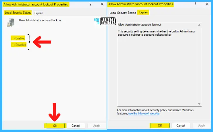 Windows 11 Account Lockout Policy Settings using Intune and Group Policy -Fig.5